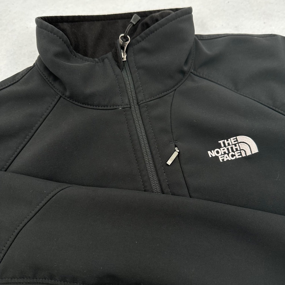 The North Face Womens Apex Bionic Softshell Jacket Black Medium Full Zip Coat